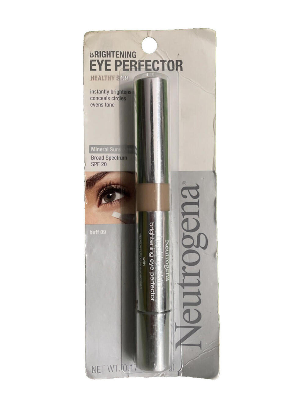 NEUTROGENA HEALTHY SKIN BRIGHTENING EYE PERFECTOR Concealer # 09 BUFF